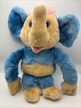 Firffels the Elephonkey Vintage 12” Plush 1985 Stuffed Animal